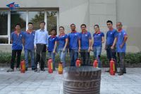 AMERASIAN SHIPPING LOGISTICS (ASL) THAM GIA THỰC HÀNH KỸ NĂNG PCCC TRÊN THỰC ĐỊA